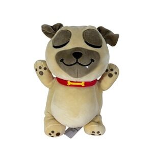 Disney Store Disney Junior Puppy Pals Rolly Cuddleez Plush 13" Red‎ Collar